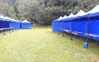 Zdjęcie: Pawilon namiotowy niebieski 3x3m; 6x6m